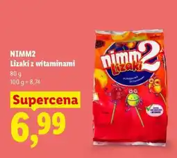 Lidl NIMM2 Lizaki z witaminami oferta