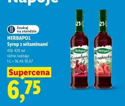Lidl HERBAPOL Syrop z witaminami oferta
