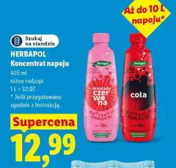 Lidl HERBAPOL Koncentrat napoju oferta