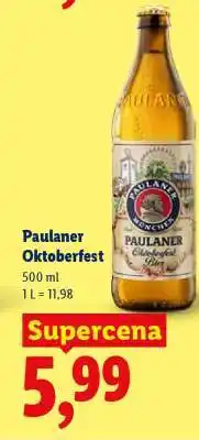 Lidl Paulaner Oktoberfest oferta