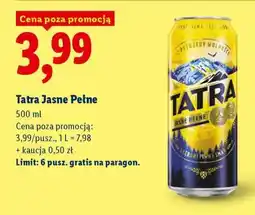 Lidl Tatra Jasne Pełne oferta