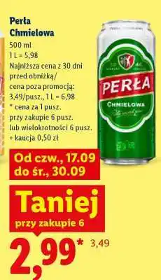 Lidl Perła Chmielowa oferta