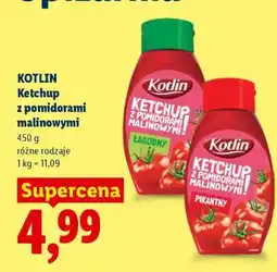 Lidl KOTLIN Ketchup z pomidorami malinowymi oferta
