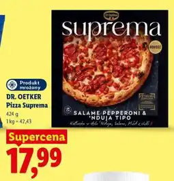 Lidl DR. OETKER Pizza Suprema oferta