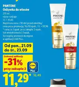 Lidl PANTENE Odżywka do włosów oferta