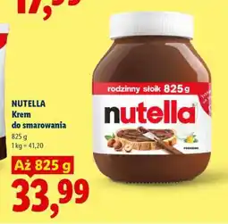 Lidl NUTELLA Krem do smarowania oferta