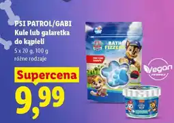 Lidl PSI PATROL/GABI Kule lub galaretka do kąpieli oferta