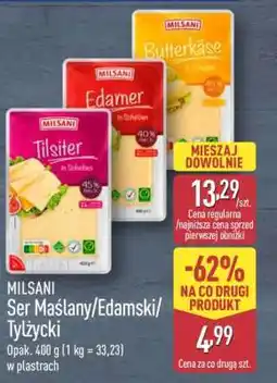 ALDI MILSANI Ser Maślany/Edamski/Tyłycki oferta