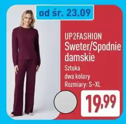 ALDI UP2FASHION Sweter/Spodnie damskie oferta