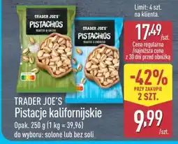 ALDI TRADER JOE'S Pistacje kalifornijskie oferta