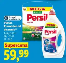 Lidl PERSIL Proszek lub Żel do prania oferta