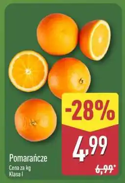 ALDI Pomarańcze oferta