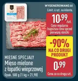 ALDI Mięso mielone z łopatki wieprzowej oferta
