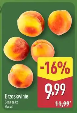ALDI Brzoskwinie oferta