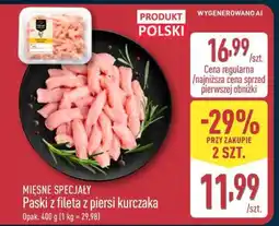 ALDI Paski z fileta z piersi kurczaka oferta