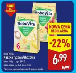 ALDI BOBOVITA Kaszka ryżowa/zbożowa oferta