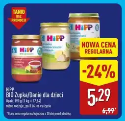 ALDI HIPP BIO Zupka/Danie dla dzieci oferta