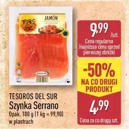 ALDI TESOROS DEL SUR Szynka Serrano oferta