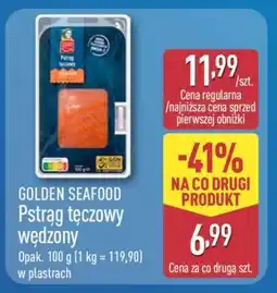 ALDI GOLDEN SEAFOOD Pstrąg tęczowy wędzony oferta