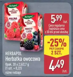 ALDI HERBAPOL Herbatka owocowa oferta
