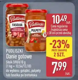 ALDI Pudliszki Danie gotowe oferta