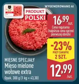 ALDI Mięso mielone wołowe extra oferta