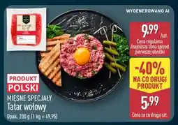 ALDI MIĘSNE SPECJAŁY Tatar wołowy oferta