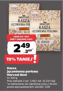 Netto Kasza jęczmienna perłowa Harvest Best oferta