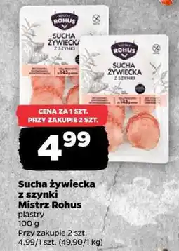 Netto Sucha Żywiecka z szynki oferta