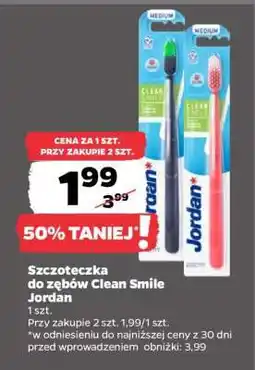 Netto Szczoteczka do zębów Clean Smile Jordan oferta