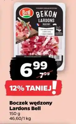 Netto Boczek wędzony Lardons Bell oferta