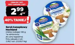 Netto Serek kanapkowy Hochland oferta
