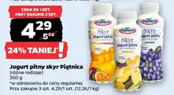 Netto Jogurt pitny Skyr Piątnica oferta