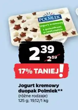 Netto Jogurt kremowy duopak Polmlek oferta
