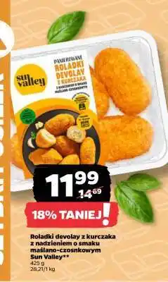 Netto Sun Valley Panierowane roladki devolay z kurczaka oferta