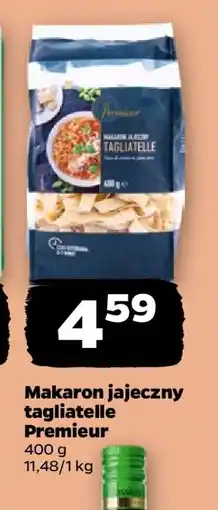 Netto Makaron jajeczny Tagliatelle Premieur oferta