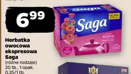 Netto Herbatka owocowa ekspresowa Saga oferta