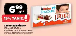 Netto Czekolada Kinder oferta
