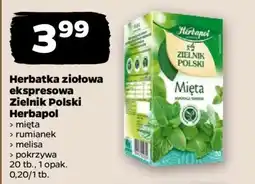 Netto Herbatka ziołowa ekspresowa Zielnik Polski Herbapol oferta