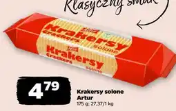 Netto Krakersy solone Artur oferta