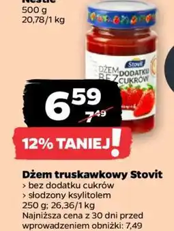 Netto Dżem truskawkowy Stovit oferta