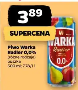 Netto Piwo Warka Radler 0,0% oferta