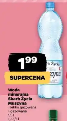Netto Woda mineralna Skarb Życia Muszyna oferta
