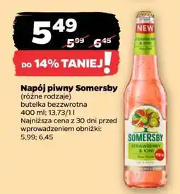 Netto Napój piwny Somersby oferta