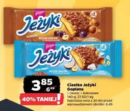 Netto Ciastka Jeżyki Goplana oferta