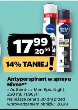 Netto Antyperspirant w sprayu Nivea oferta