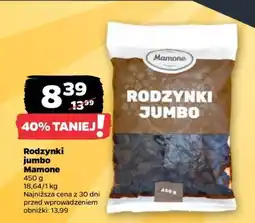 Netto Rodzynki Jumbo Mamone oferta