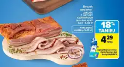 Carrefour Boczek Wedzony oferta