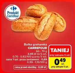 Carrefour Bułka grahamka oferta