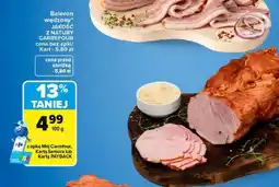 Carrefour Baleron wędzony oferta
